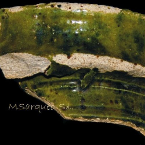 Fragmento cerámica medieval Oviedo