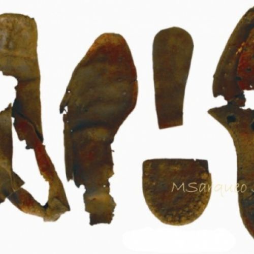 Objetos encontrados en Fortificaciones de la Guerra Civil Española en el Monte Bufarán