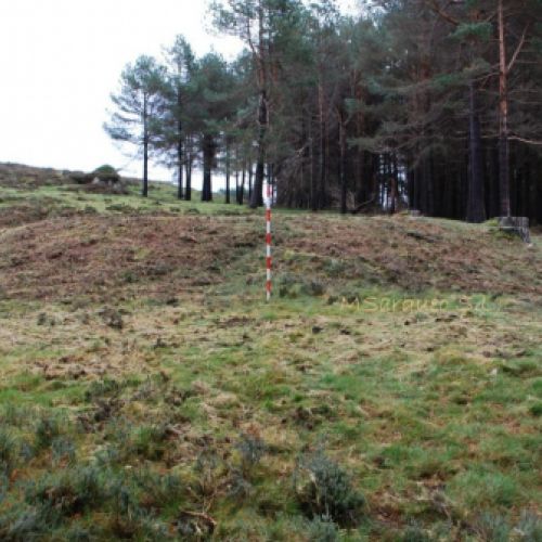 Stuación Necrópolis tumular de la Sierra de Tineo
